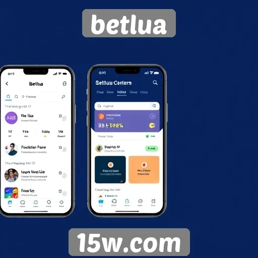 Interface do betlua otimizada para dispositivos móveis